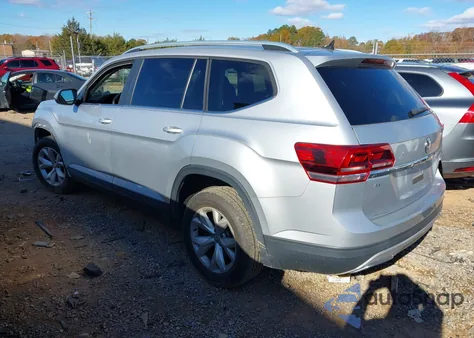 2018 Volkswagen Atlas 3.6L V6 Se/3.6L V6 Se W/Technology from USA, damaged, VIN 1V2LR2CA5JC551557